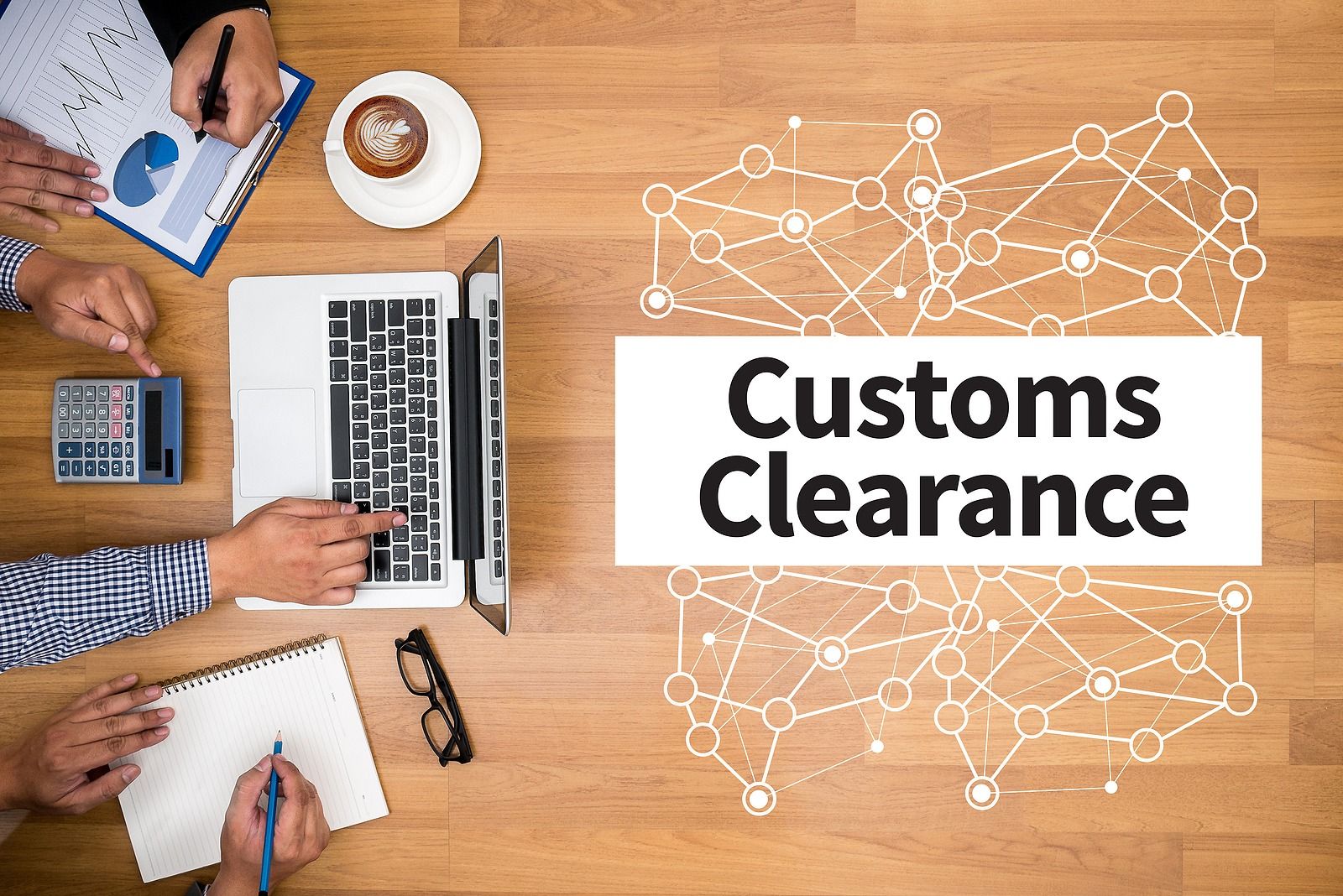 Customs clearance documentation and cargo inspection process at Mombasa port